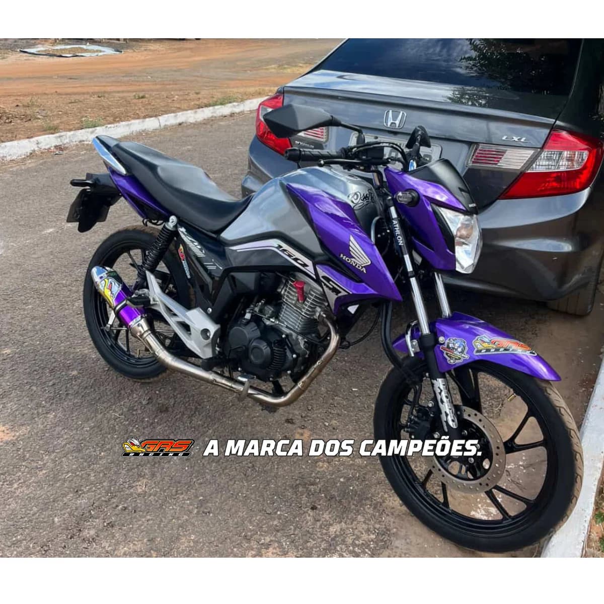 Escapamento GRS Extreme HP CG 150 Sport 2004/2008